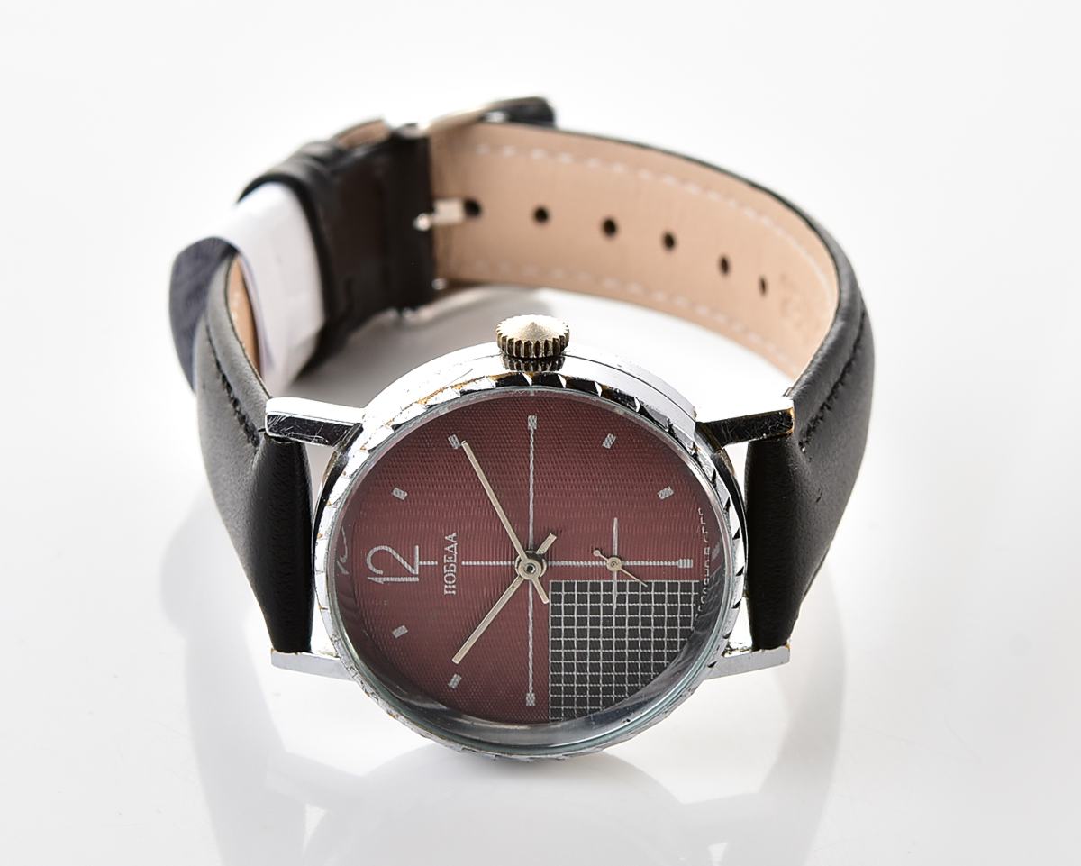 POBEDA soviet mechanical wristwatch - with upgraded mineral crystal!
