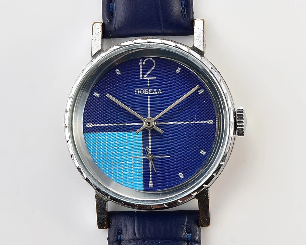 Pobeda Soviet mechanical wristwatch