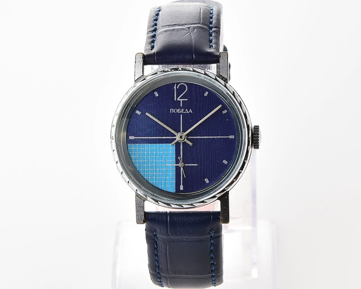 Pobeda Soviet mechanical wristwatch