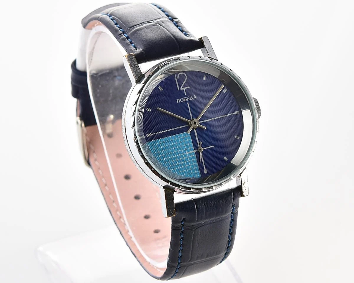 Pobeda Soviet mechanical wristwatch