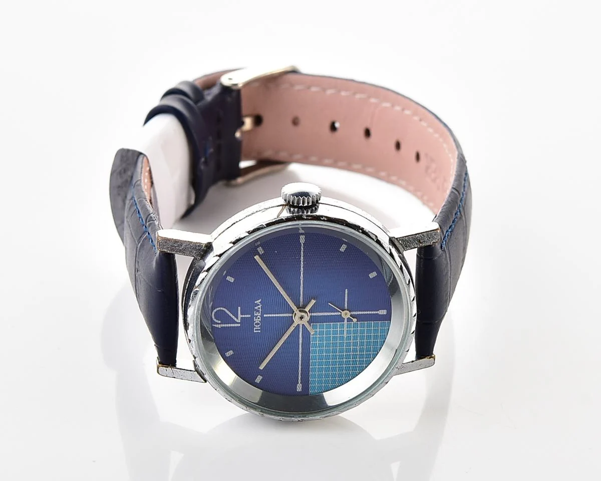 Pobeda Soviet mechanical wristwatch