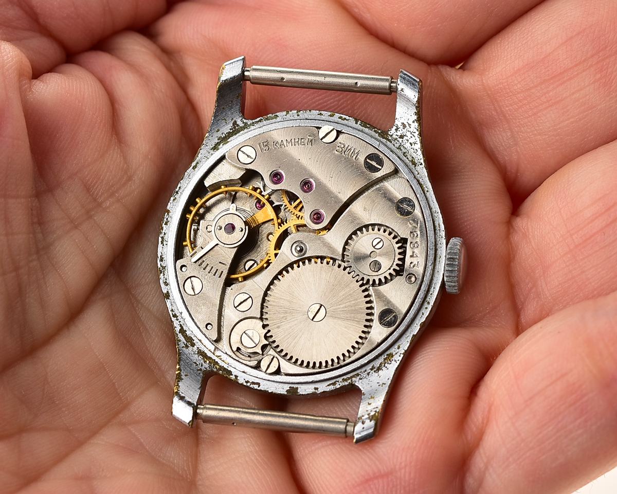 Vintage soviet mechanical watch POBEDA, complete with box and passport, from April 1964!