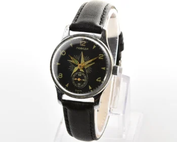Rare! Vintage Soviet mechanical wrist watch Pobeda Star