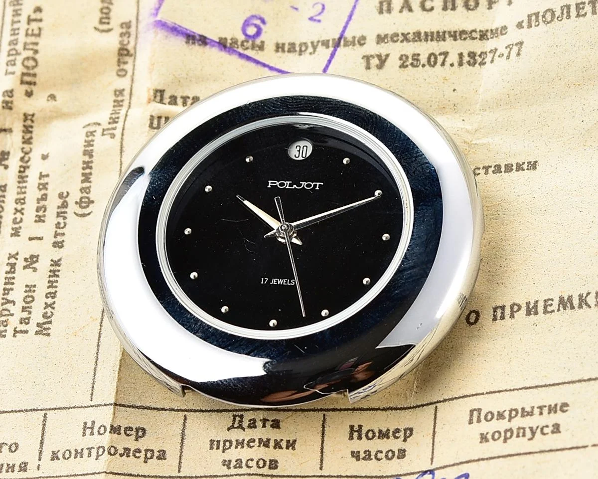 TIME CAPSULE: Poljot mechanical wrist watch – New Old Stock (NOS)!