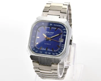 Excellent Poljot Tachometer vintage Soviet watch with automatic mechanical movement