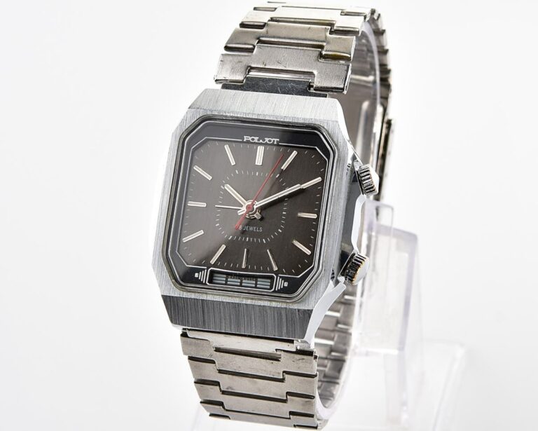 Soviet POLJOT-cricket vintage watch with mechanical alarm function!