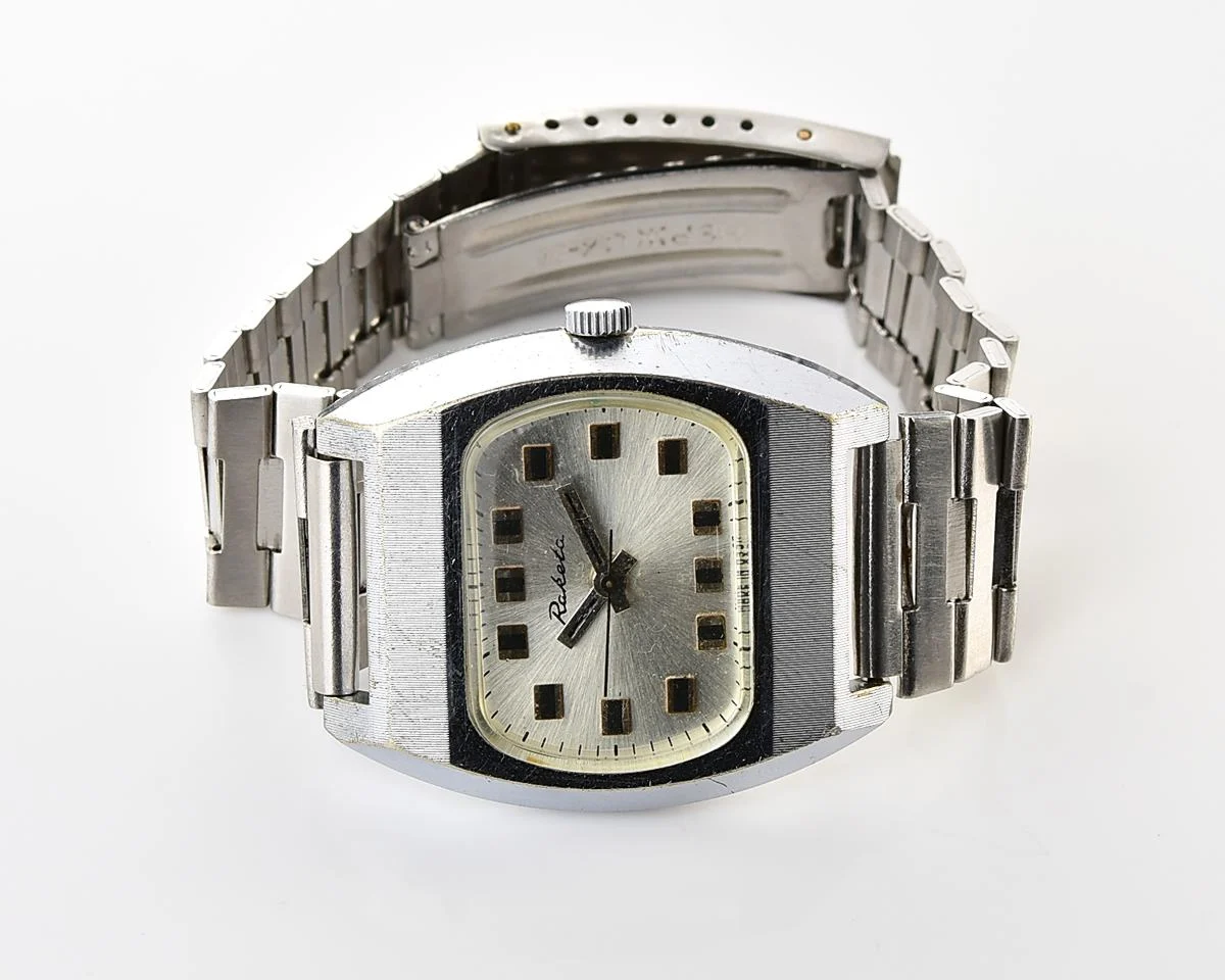 Vintage Soviet Raketa mechanical wristwatch