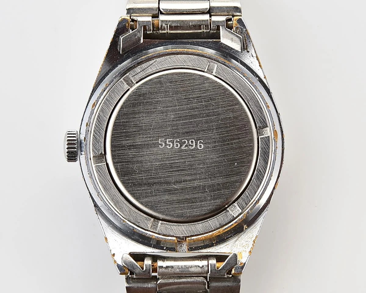 Raketa vintage mechanical wrist watch with double calendar