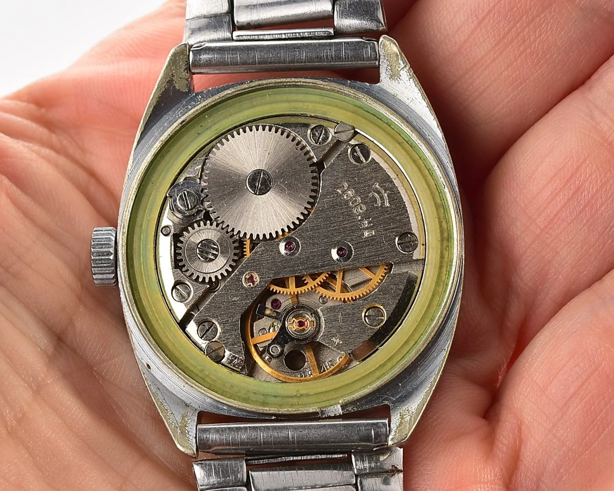 Vintage Soviet Raketa mechanical wristwatch