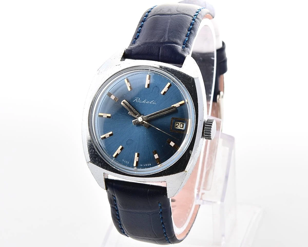 Soviet Raketa vintage mechanical watch