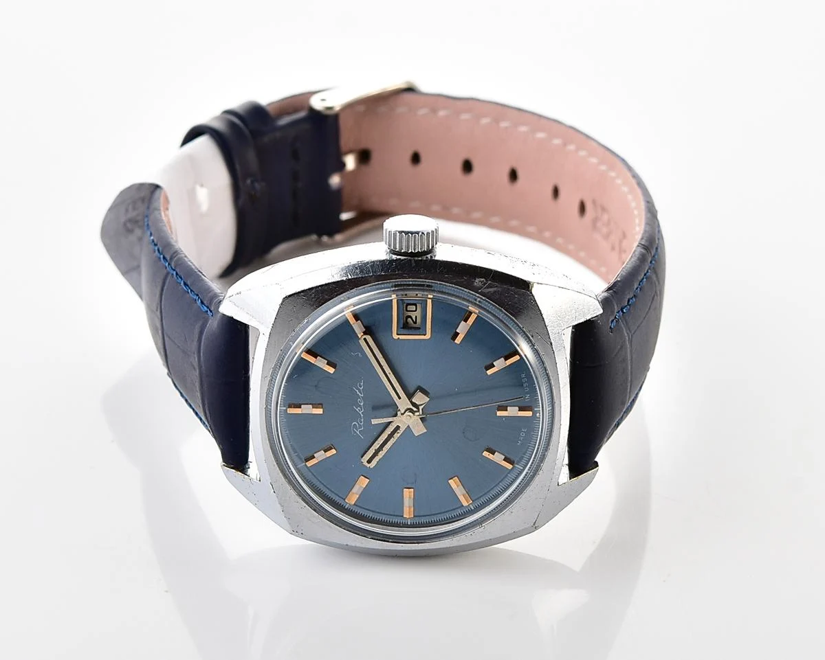 Soviet Raketa vintage mechanical watch