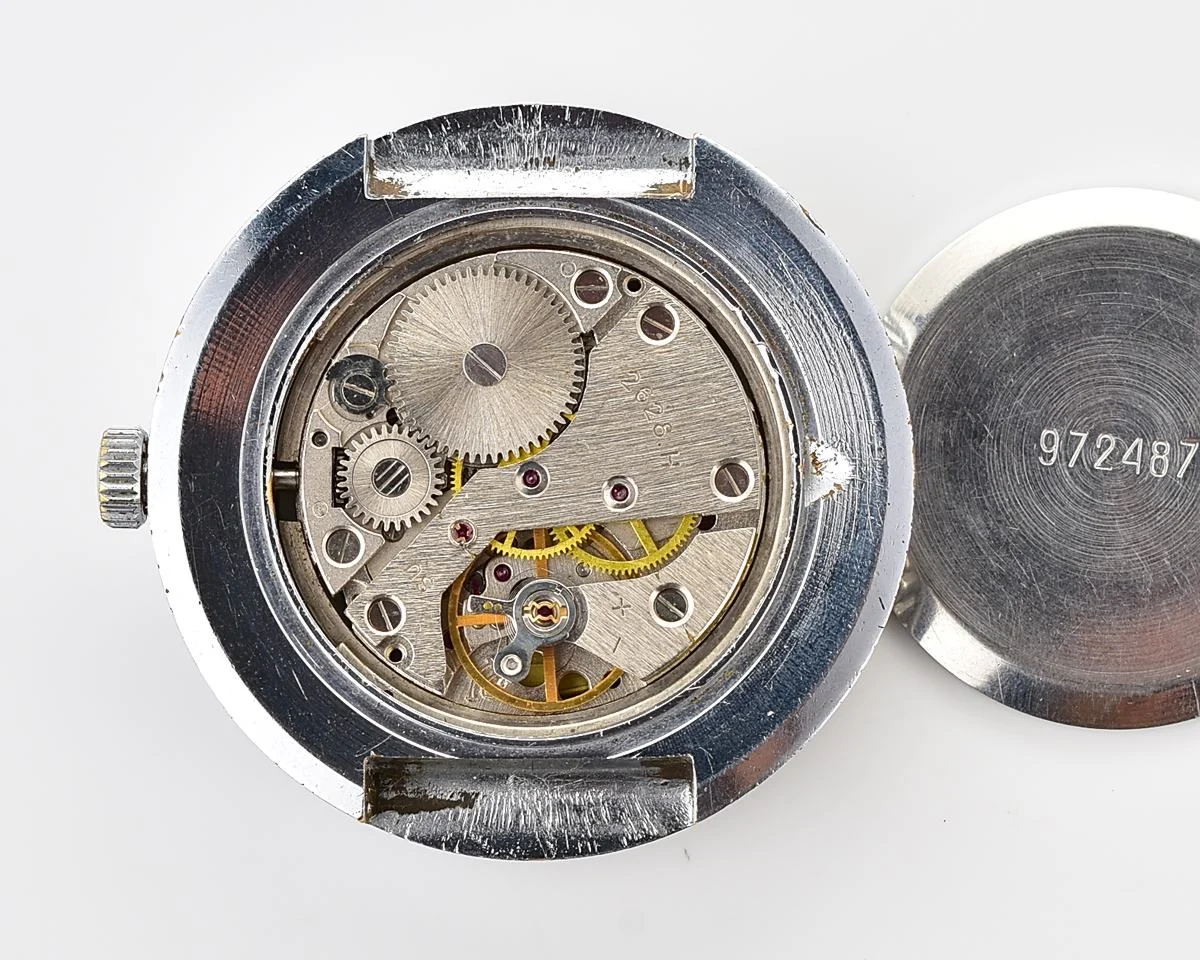 Excellent mechanical Raketa Goroda(Cities) world time Soviet watch