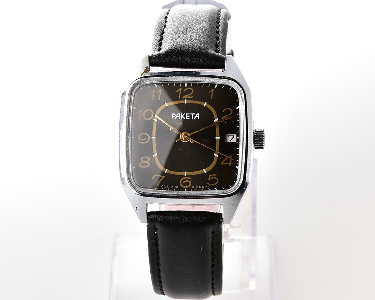 Vintage soviet RAKETA mechanical watch