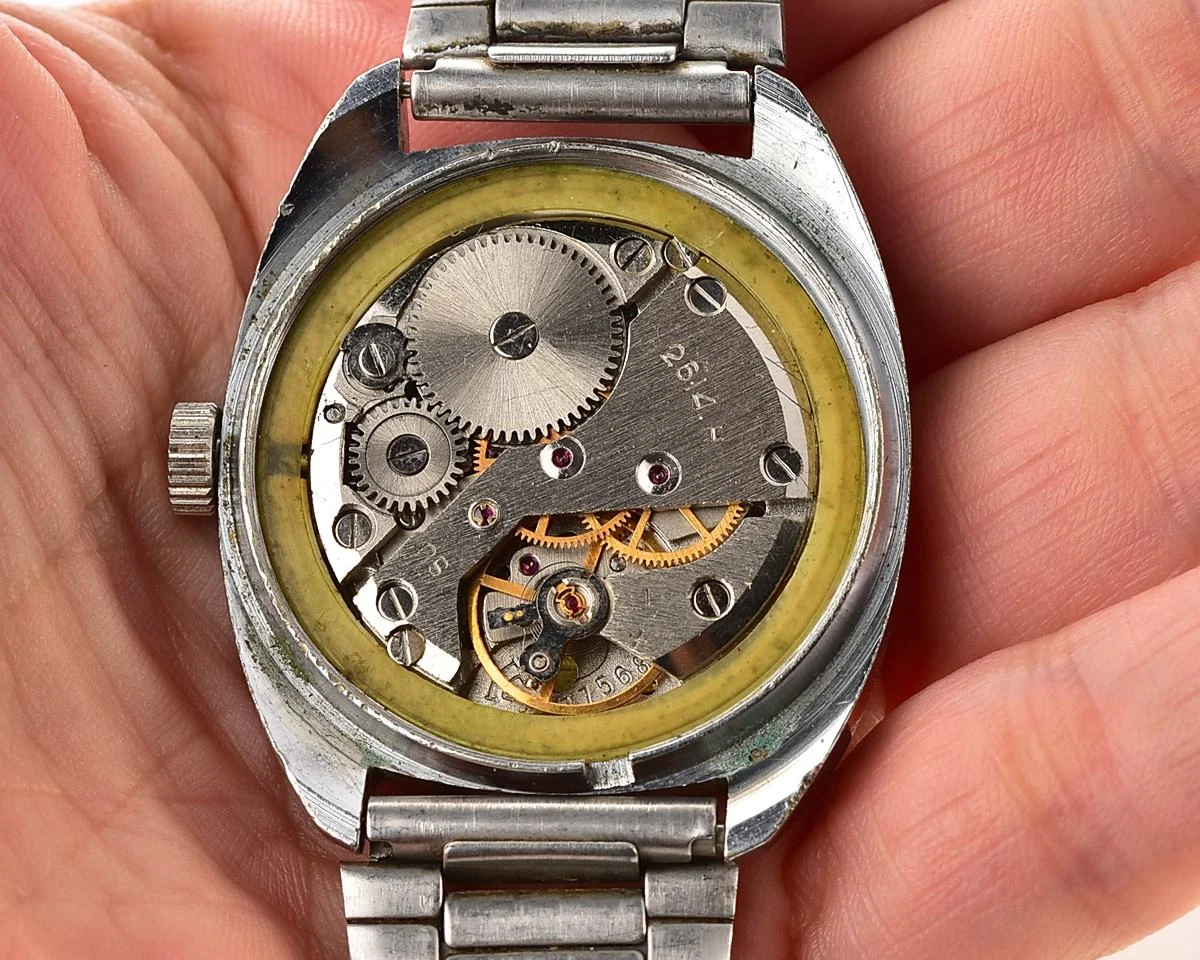Soviet Raketa vintage mechanical watch