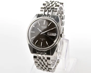 Vintage Seiko 21 Jewels Automatic with Charcoal Sunburst Dial - from September 1970