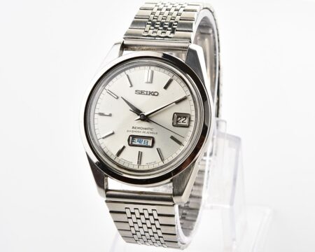 Vintage Seiko Seikomatic Weekdater – Silver Sunburst Day-Date Automatic from June 1966