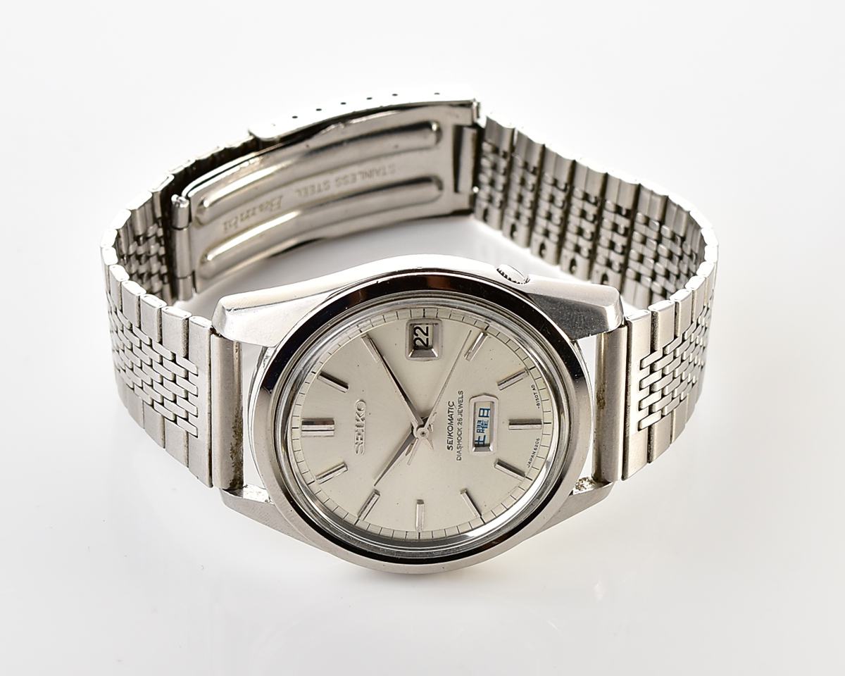 Vintage Seiko Seikomatic Weekdater – Silver Sunburst Day-Date Automatic from June 1966