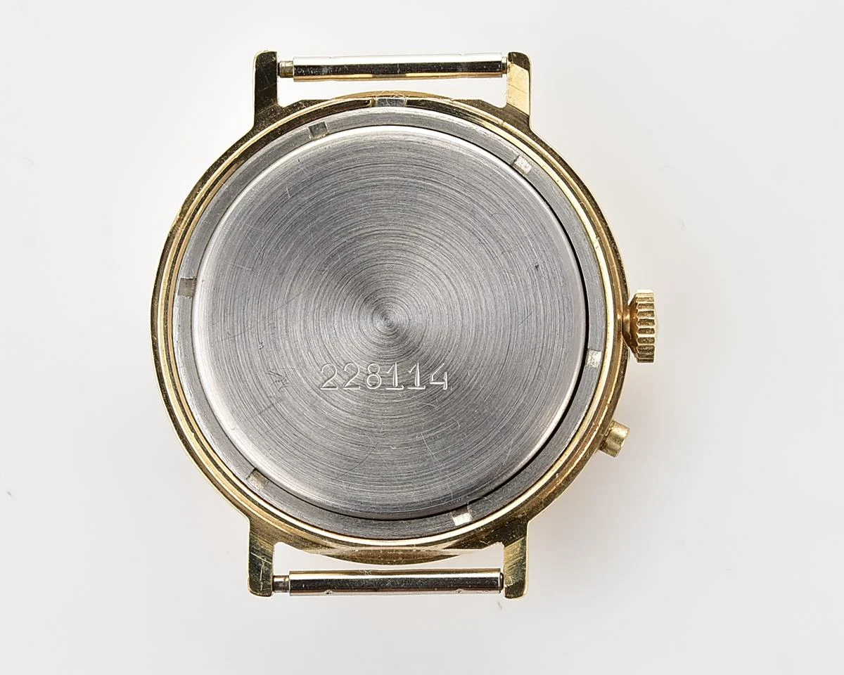 Excellent Slava Soviet gold-plated mechanical vintage watch