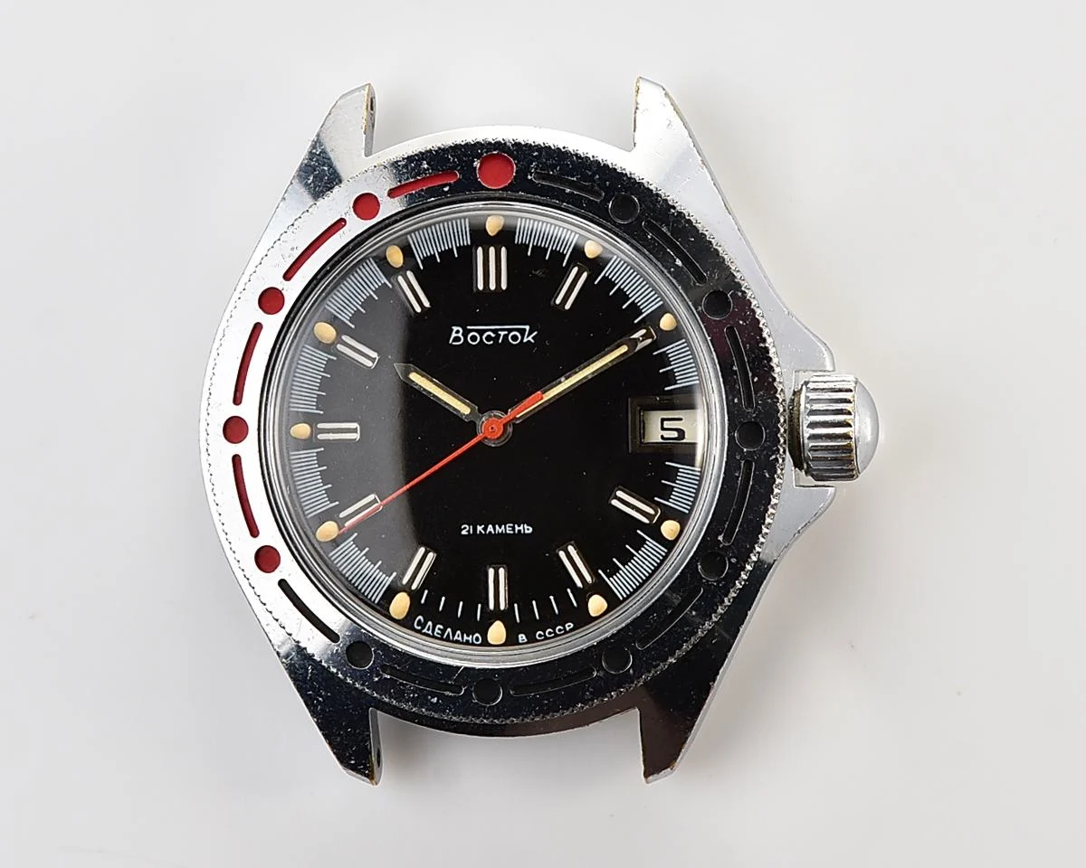 Vostok Komandirskie mechanical watch with automatic self-winding movement