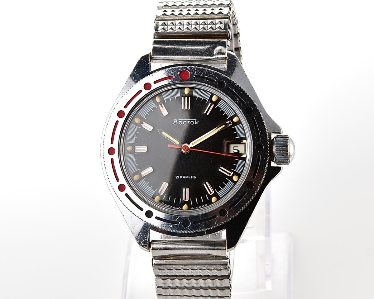 Vostok Komandirskie mechanical watch with automatic self-winding movement