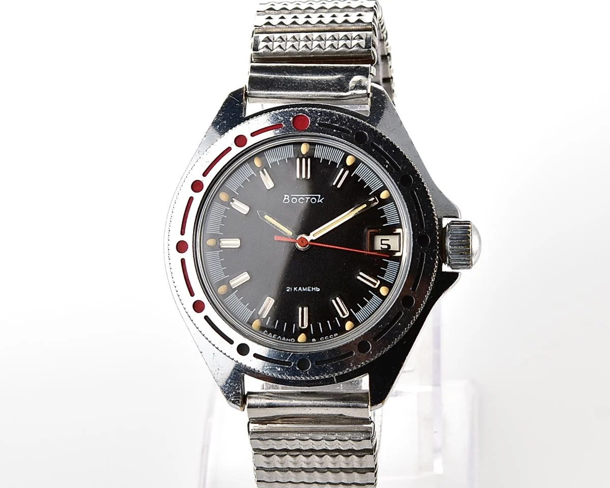 Vostok Komandirskie mechanical watch with automatic self-winding movement