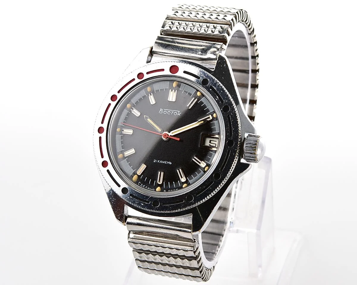 Vostok Komandirskie mechanical watch with automatic self-winding movement