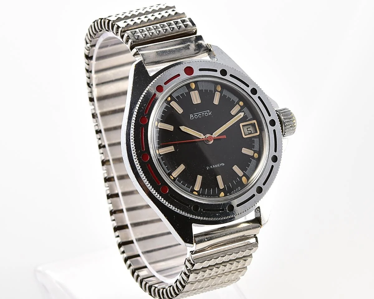 Vostok Komandirskie mechanical watch with automatic self-winding movement