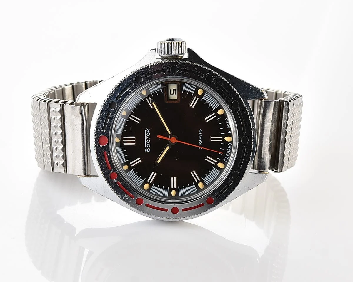 Vostok Komandirskie mechanical watch with automatic self-winding movement