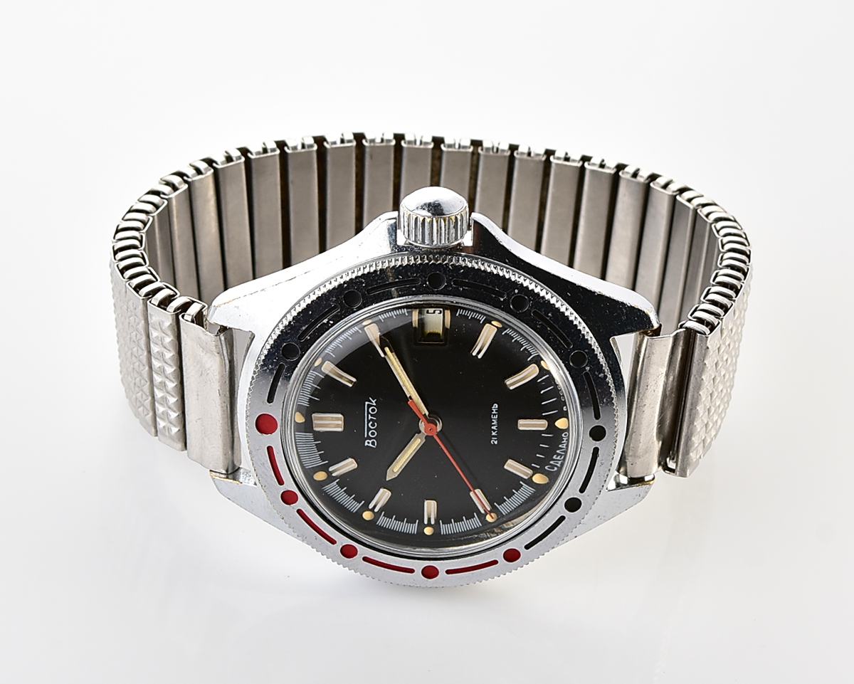Vostok Komandirskie mechanical watch with automatic self-winding movement