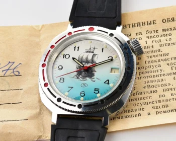 🇺🇦 TIME CAPSULE: Vostok Komandirskie mechanical watch, New Old Stock (NOS)!