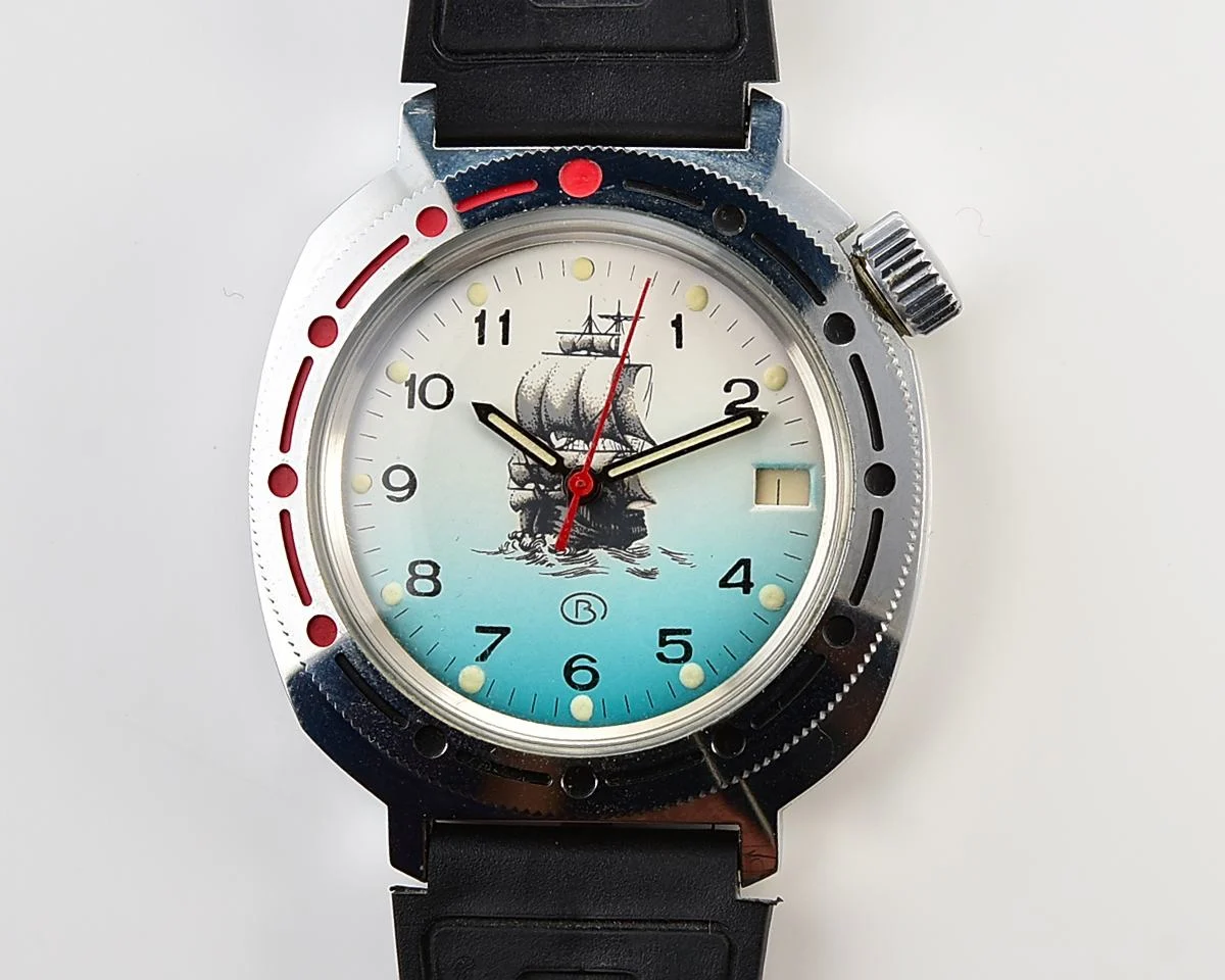 🇺🇦 TIME CAPSULE: Vostok Komandirskie mechanical watch, New Old Stock (NOS)!