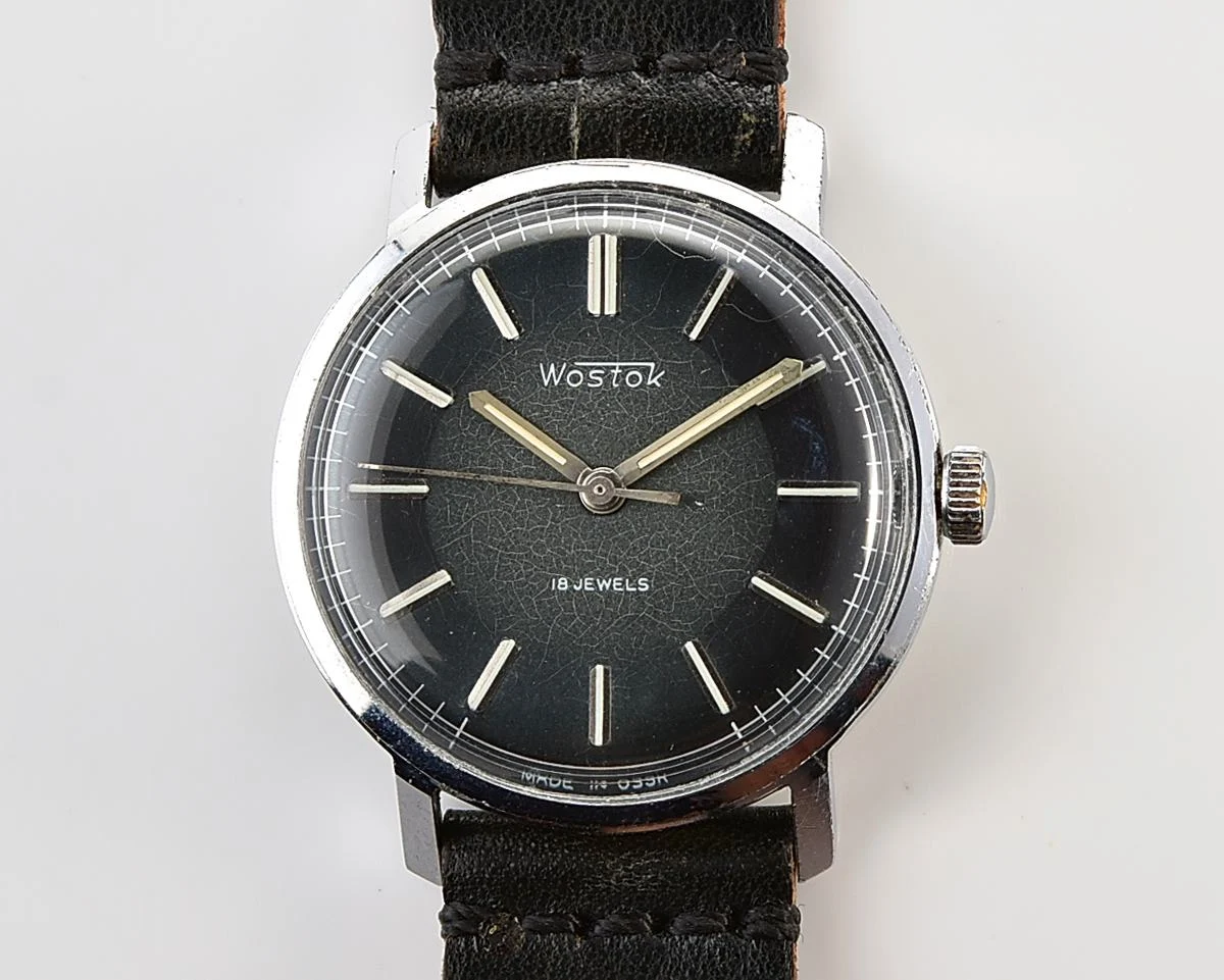 Excellent Soviet Wostok (Vostok) vintage mechanical wristwatch