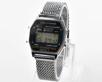 Digital vintage USSR wristwatch Electronika 55 - alarm chronograph