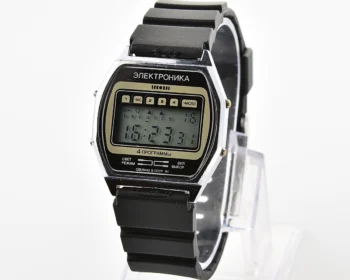 Vintage Soviet USSR digital watch Electronika-54 - 4 alarms