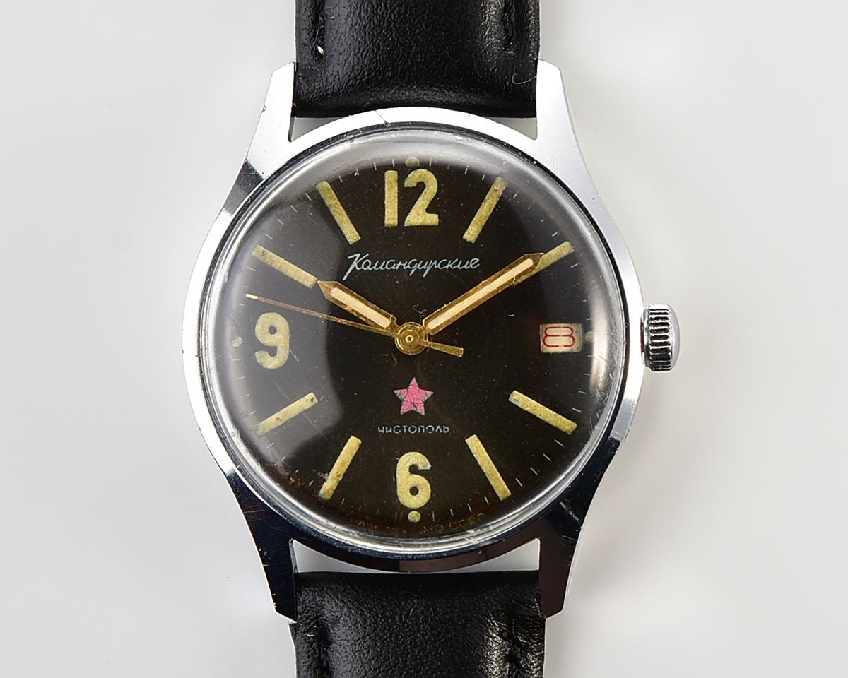 Excellent soviet Vostok Komandirskie mechanical watch - Zakaz MO CCCP!