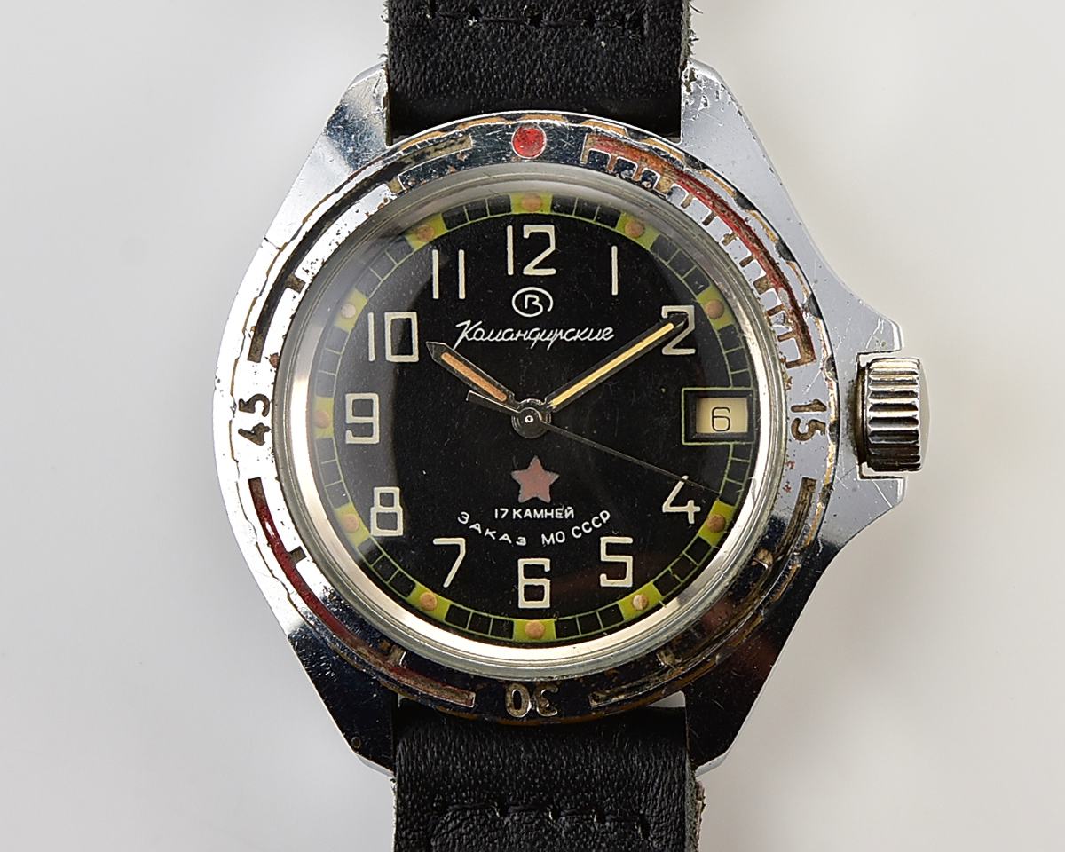 Soviet Vostok Komandirskie limited series watch - "Zakaz MO CCCP"!