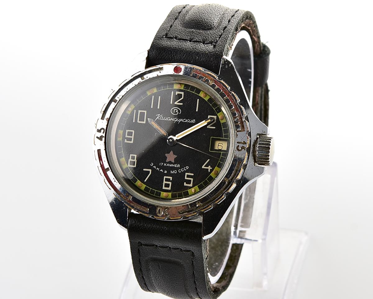 Soviet Vostok Komandirskie limited series watch - "Zakaz MO CCCP"!