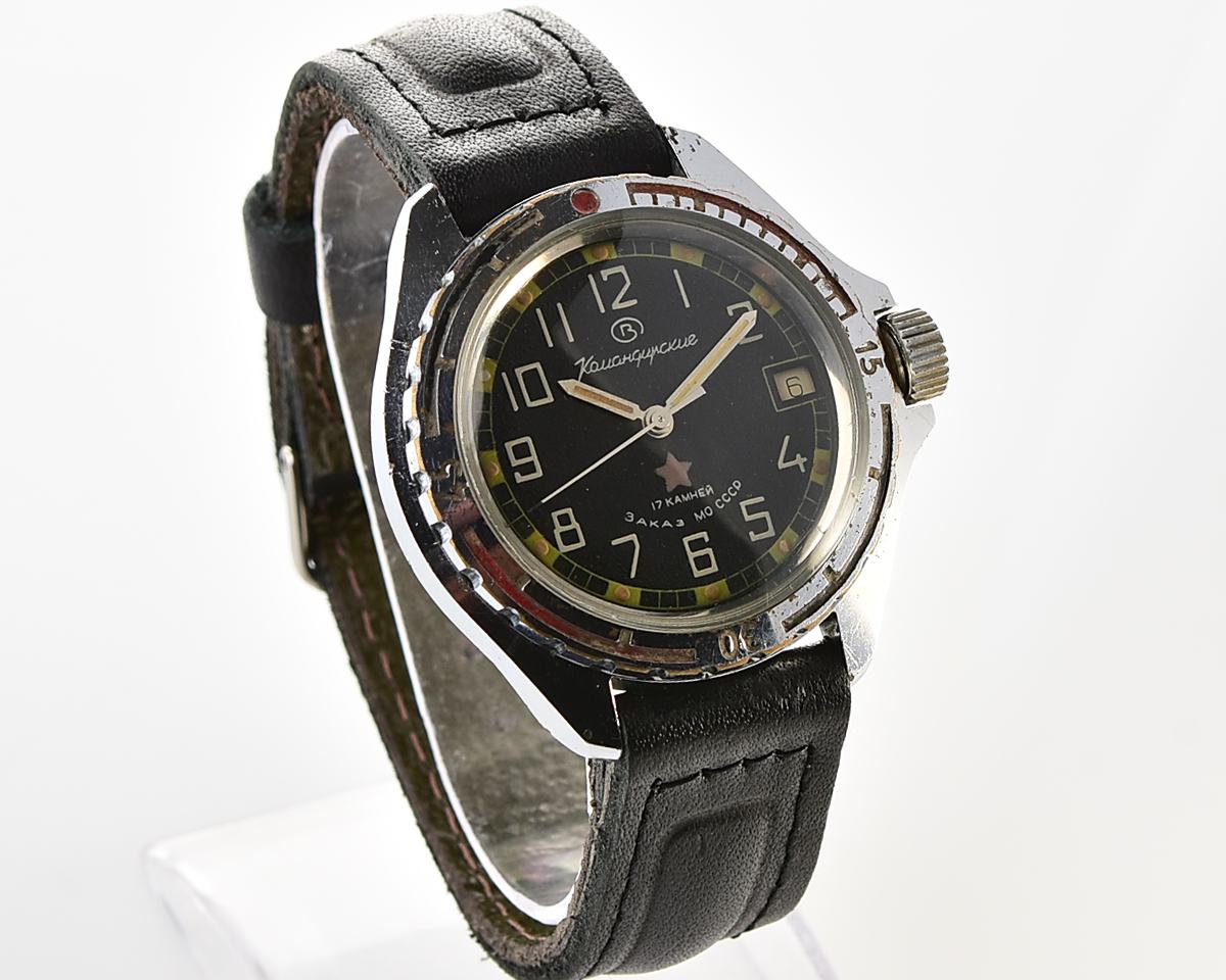 Soviet Vostok Komandirskie limited series watch - "Zakaz MO CCCP"!