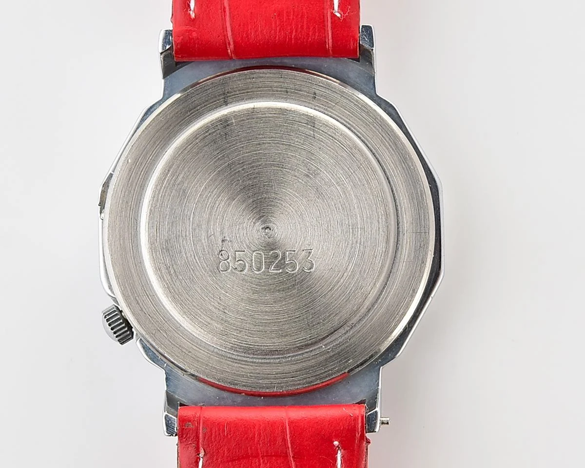 Soviet Luch wrist watch with quartz movement - USA & USSR friendship