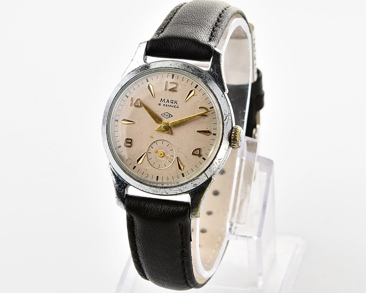 Vintage Soviet Mayak mechanical watch from 1950s