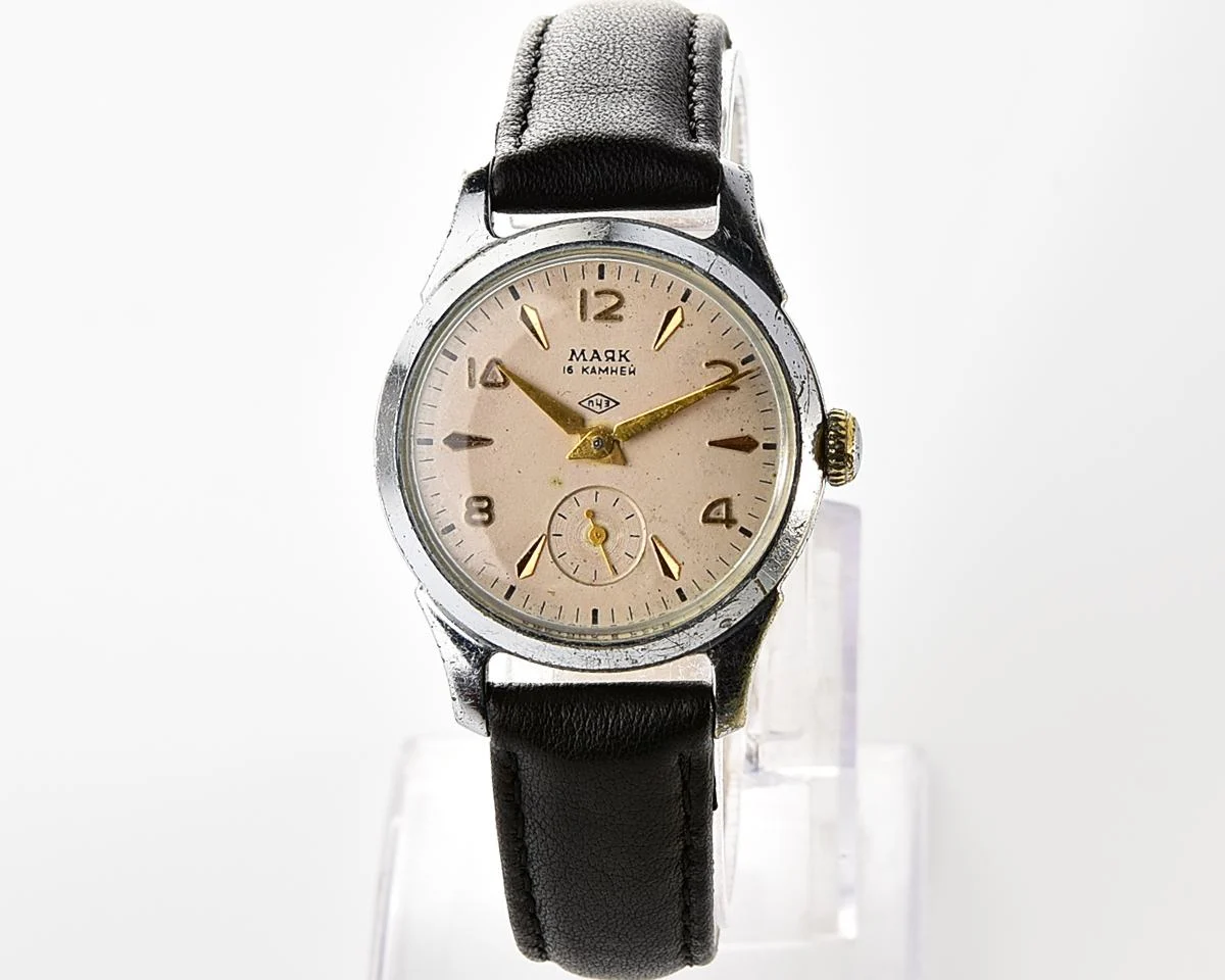 Vintage Soviet Mayak mechanical watch from 1950s