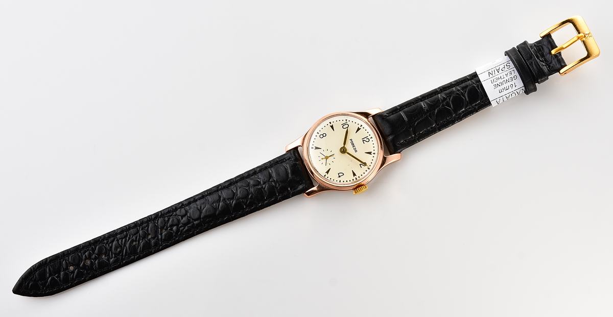 Excellent vintage soviet mechanical watch POBEDA ZIM from the 1950s
