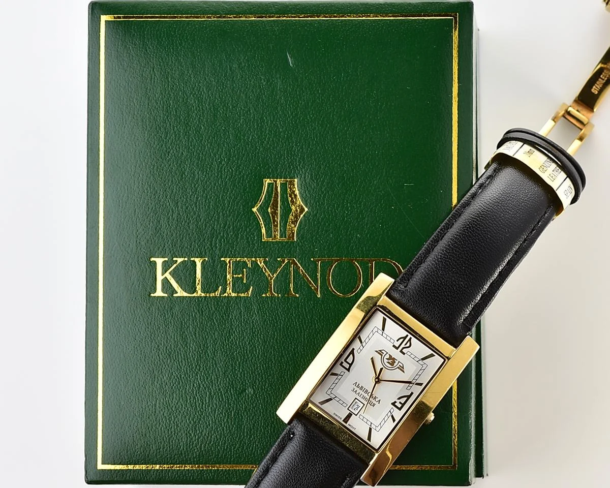 Ukrainian made 🇺🇦Kleynod watch - from director of Lviv Railway