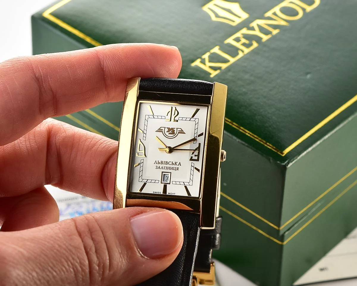 Ukrainian made 🇺🇦Kleynod watch - from director of Lviv Railway