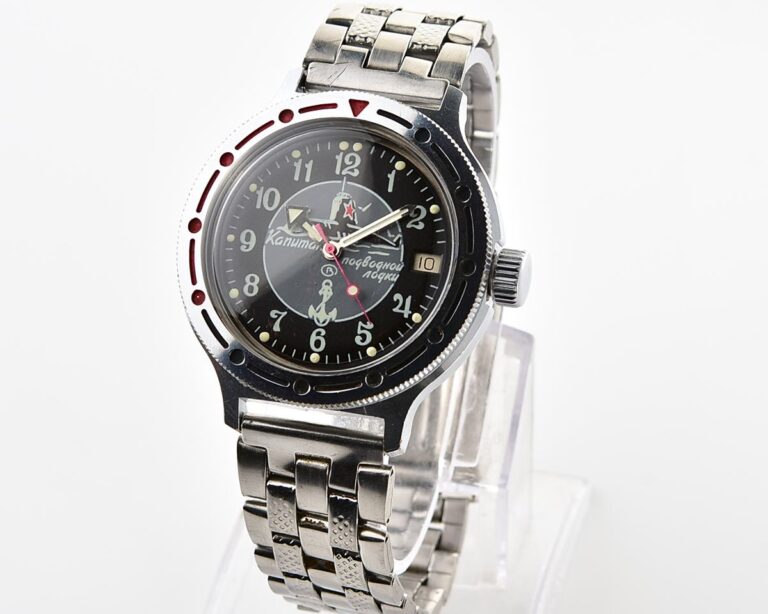 Vostok Amphibia with automatic self winding movement – Submarine captain!