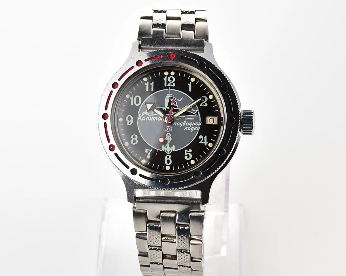 Vostok Amphibia with automatic self winding movement – Submarine captain!