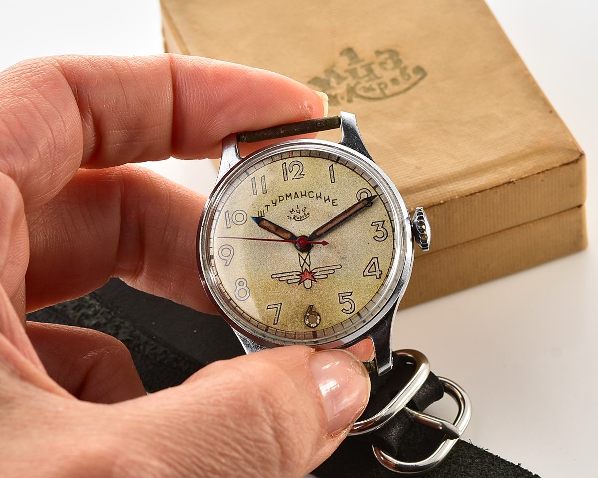 RARE: Sturmanskie Type 1 soviet mechanical watch - the 1st watch in space!