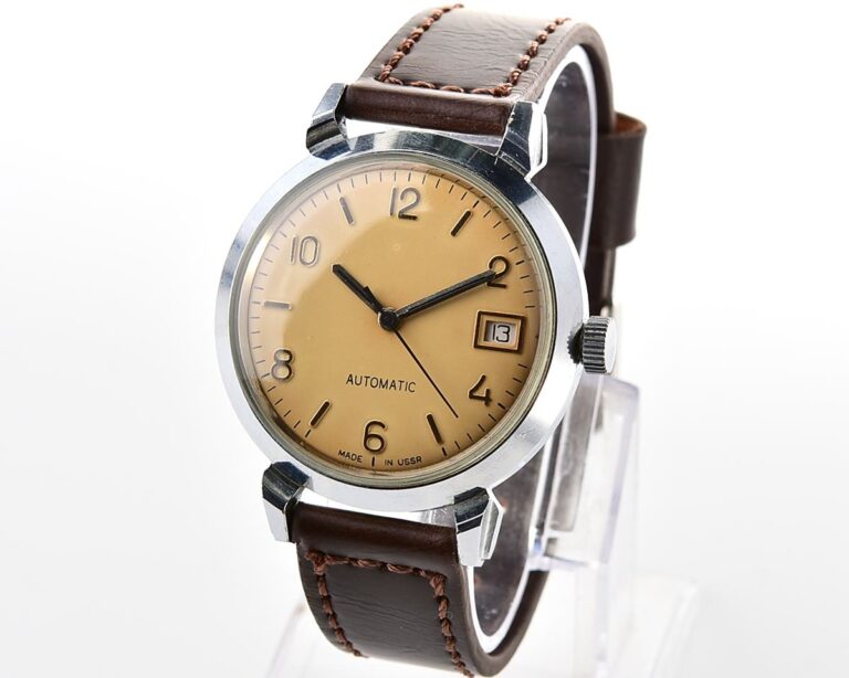 RARE! Soviet Vostok "Crab" wristwatch with automatic self-winding mechanical movement