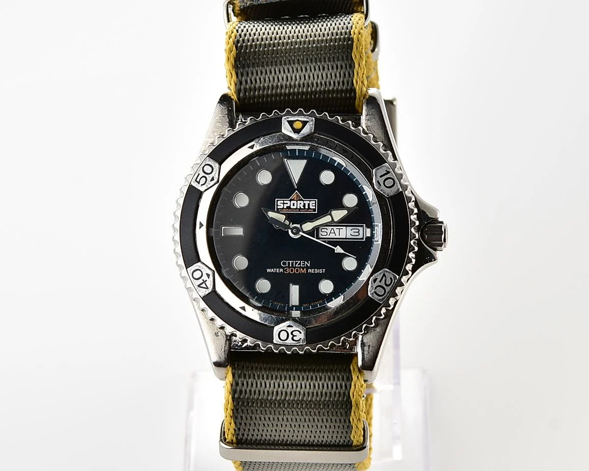 Vintage Citizen "Sporte" Embracing Nature 300M Diver watch