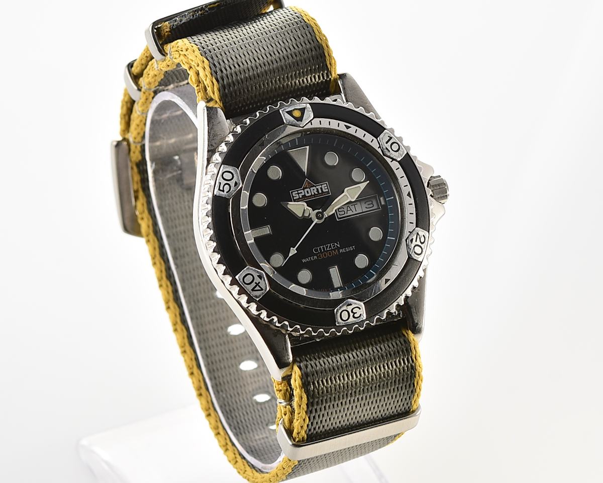 Vintage Citizen "Sporte" Embracing Nature 300M Diver watch